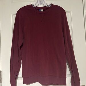 Divided H & M Maroon Sweatshirt